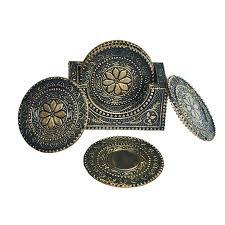 NOBLE SILVER  TEA COASTERS SETS