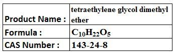 Tetraethylene Glycol Dimethyl Ether