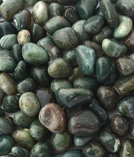 Green pebble stone