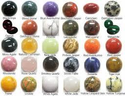 Semi precious gemstones
