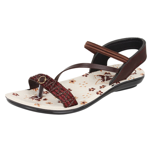 Sporter Ladies/Woman Brown-915 PU Sandals