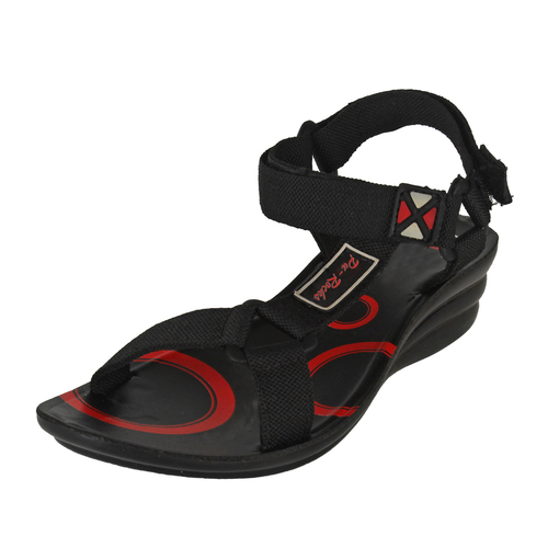 Sporter Ladies/Woman Black-823 PU Sandals
