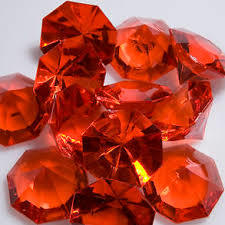 Red gemstones