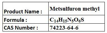 Metsulfuron Methyl - White Crystalline Powder, Water Soluble | Low Toxicity, Effective Weed Control, Moderate Eye Irritant