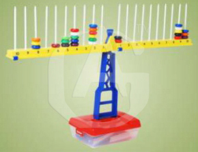 NUMBER PLANET - Plastic, Assorted Beads, Yellow, 20+ Spicks | Number Balance, Pan Balance, Spick Abacus, Early Algebra Tool
