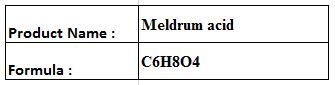 Meldrum acid