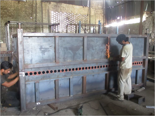Different Sizes Glass Tempering Furnace Under Construction