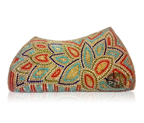 Ladies Hand Clutch Bag - Durable Fabric, Medium Size 10x6 inches, Vibrant Colors - Custom Design, Logo, Size Options Available
