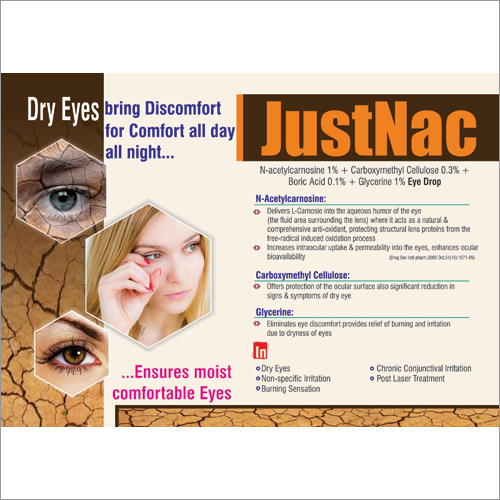 N Acetylcarnosine CMC Eye Drops