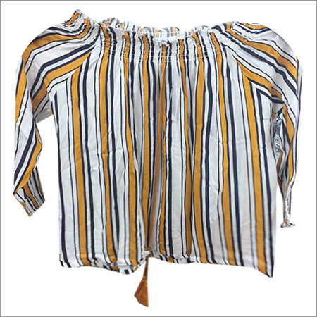 Ladies Cut Shoulder Top