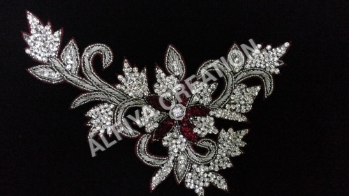 Crystal applique for gowns and dresses By ALFIYA CREATION