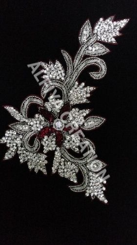 Crystal applique for gowns and dresses