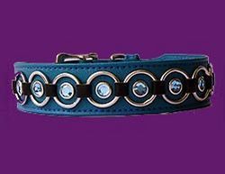 Calf Leather Shower-Proof Dog Collar