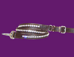 BIG Clear Crystal Puppy Lead