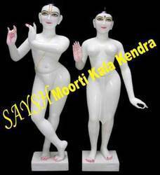 Iskon Radhe Krishna Statues
