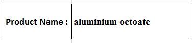 Aluminium Compounds