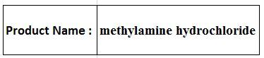 Methylamine Hydrochloride - White Crystals, CH5ClN, 99% Purity | Versatile, Water Soluble, Industrial Use