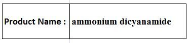 Ammonium Dicyanamide