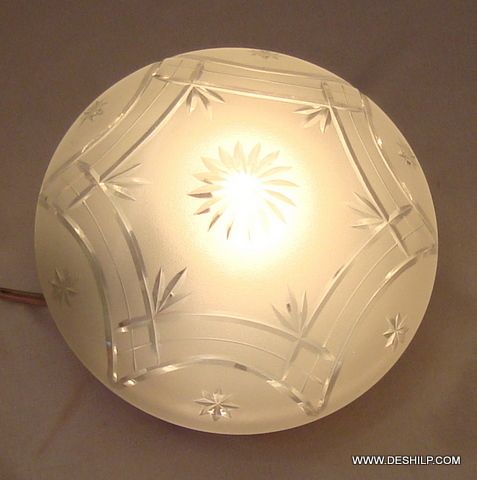 DESIGN GLASS CEILING LIGHT