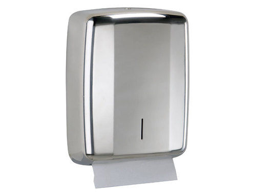 Paper Dispenser In Stainless Steel Age Group: Adults