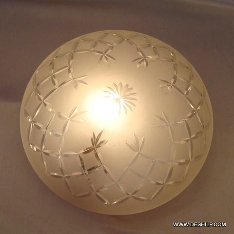 Artistic Glass Overhead Light