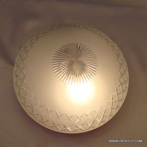 DESIGN GLASS CEILING LIGHT