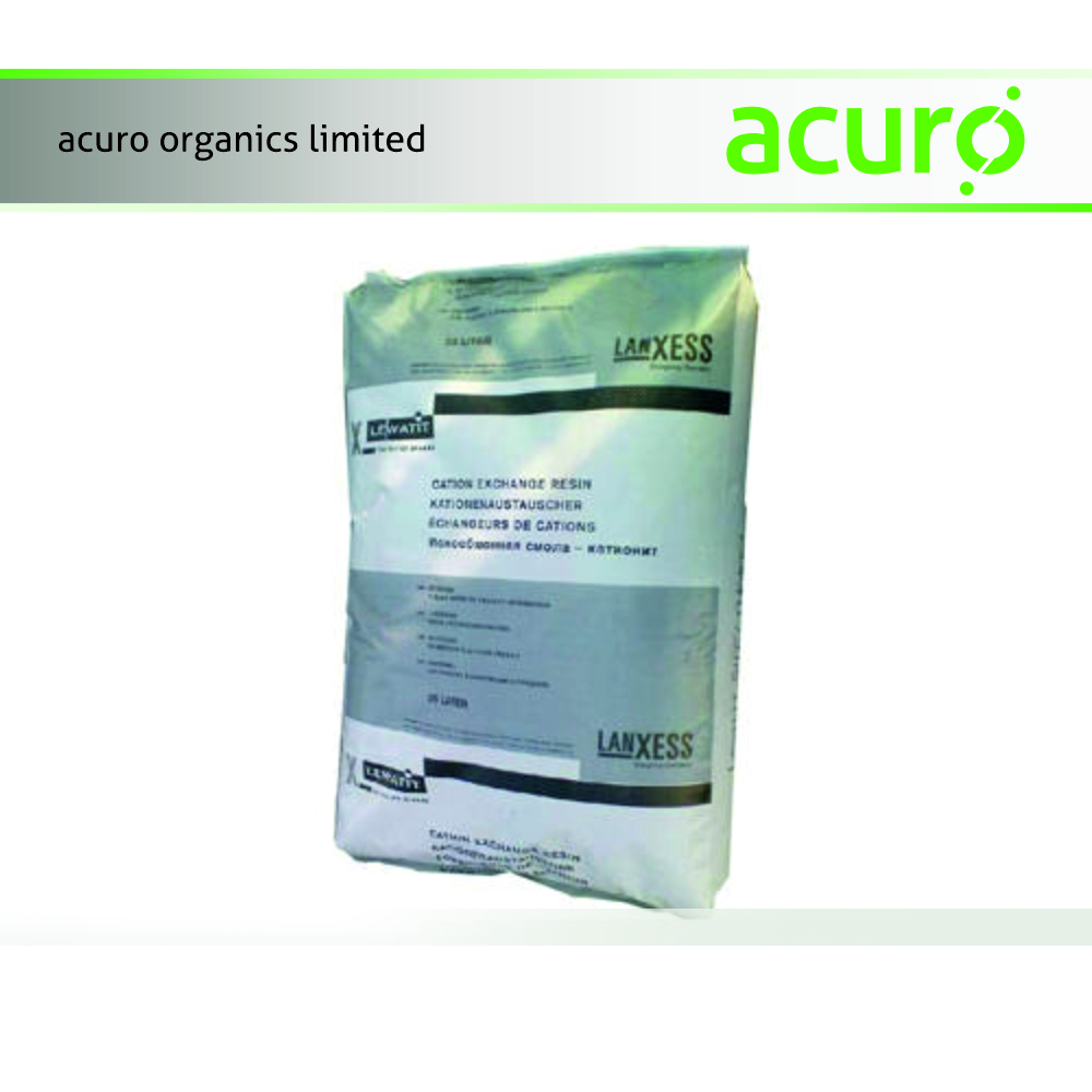Anion Exchange - Application: Industrial