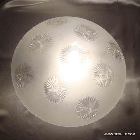 Glass Ball Ceiling Light