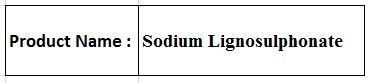 Sodium Lignosulphonate