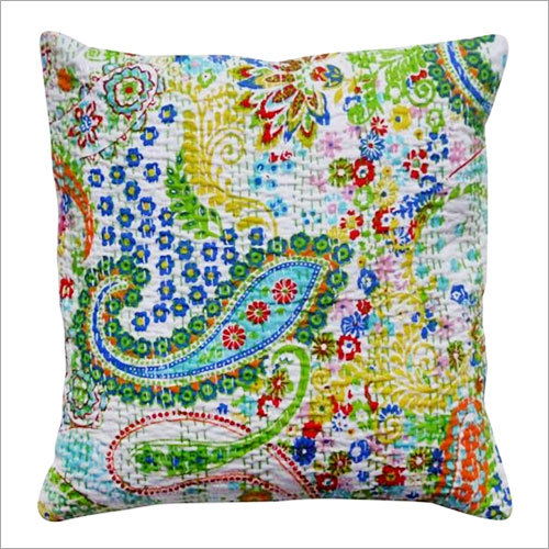 Multicolor Handmade Cushion Cover