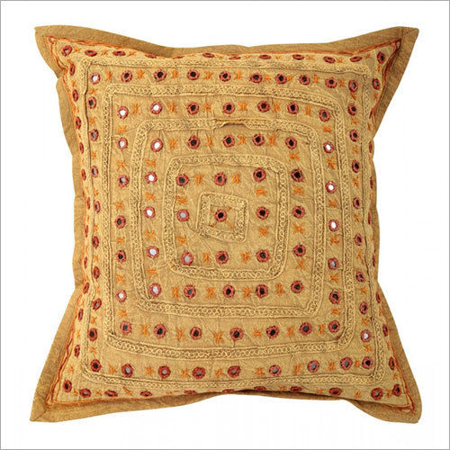 Cream Brown Mirror Embroidered Decorative Sofa Bohemian Pillow Cushion Throw Cover 16