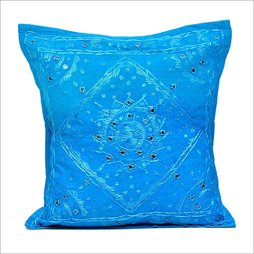 Cotton Blue Mirror Embroidered Decorative Sofa Bohemian Pillow Cushion Throw Cover Pillow Case 16