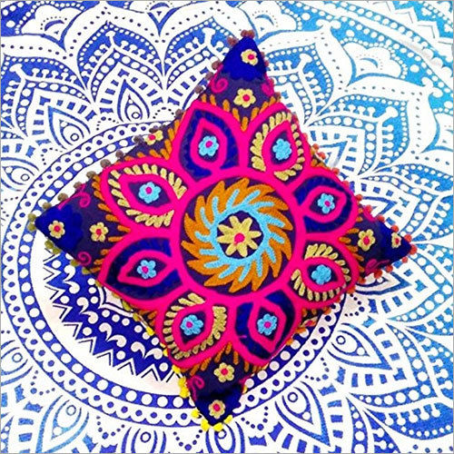 Multicolor Suzani Cushion Cover