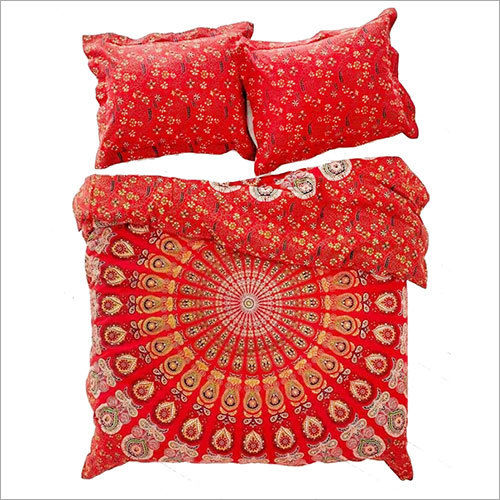 Breathable Indian Mandala Duvet Cover Queen Size Blanket