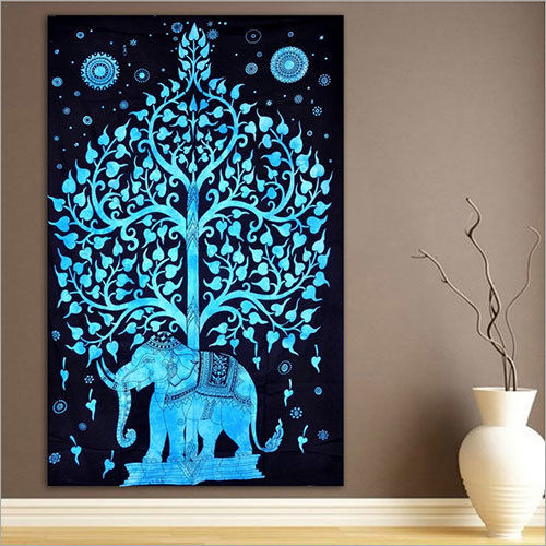 Tree Print Tapestry Wall Hanging