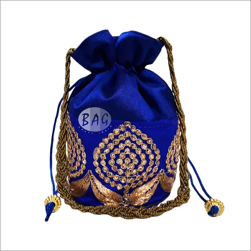 Mehendi Sangeet Return Gifts - Silk Material, 8x7x4 Inches , Assorted Colors Perfect for Festive Celebrations and Memorable Gifting