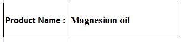 Magnesium Compounds