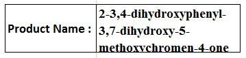 2-3,4-Dimethoxyphenyl-3-Hydroxy-5,6,7,8-Tetramethoxychromen-4-One - White to Off-White Powder, >98% Purity | High Purity, Precise Synthesis, Research Grade