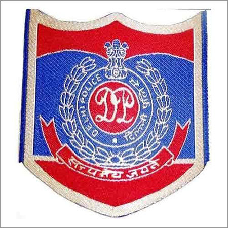 Textile Woven School Badges Label