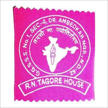 Textile Woven School Label Textile Woven School Label