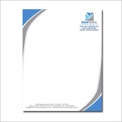 designing a letterhead