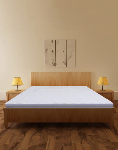 Cocofoam Beige Manhattan Bonded Euro Top Viscos Mattress - Visco Elastic Foam, Queen Size, 8 Inches | Comfort, Support, Luxury, Durable