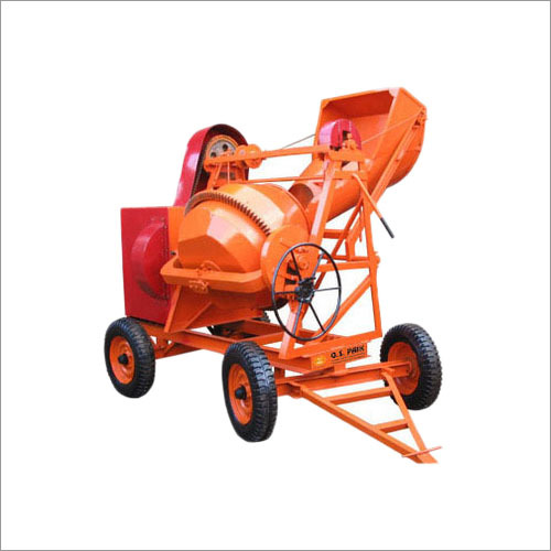 Concrete Mixer Machine With Hopper