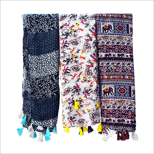 Cotton Printed Stoles