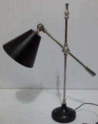 Black Coated Table Lamp