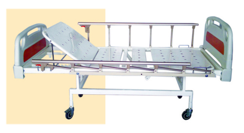 Fowler Bed Mechanical Super Deluxe - Mild Steel & Iron Sheet, Manual Operation for Hospital Use | Weighs 30-60 Kilograms, Super Deluxe Comfort