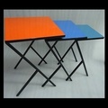 Enamel Top Nested Table