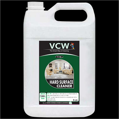 Hard Surface Cleaner - Liquid, 98% Purity | Industrial Application, Room Temperature Storage, Non-Poisonous, Stimulus Smell