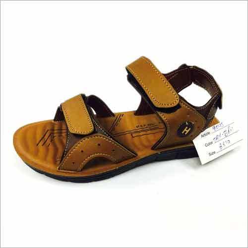 Brown Rexine Pu Men'S Sandals
