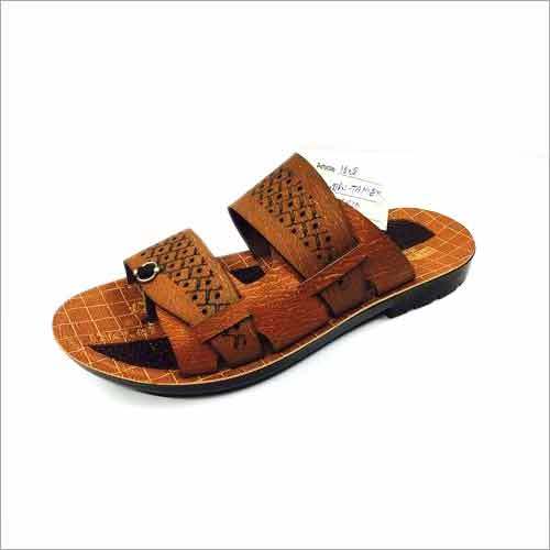 Tan Color PU Slipper Tan Color PU Slipper